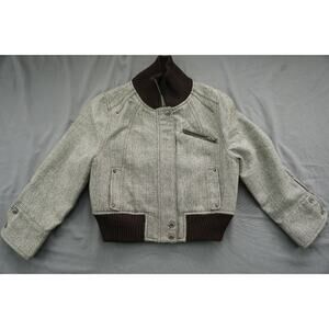 Fox Jeans Bomber Style Jacket Women's Size 1 (XS) EUC !